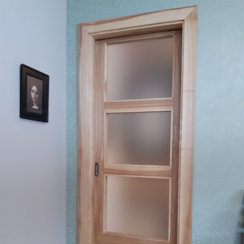 Posuvné dveře s obložkou – Jasan_3
